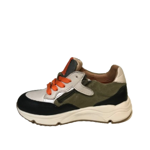 Clic CL-21133 sneaker jongens Kaki Orange