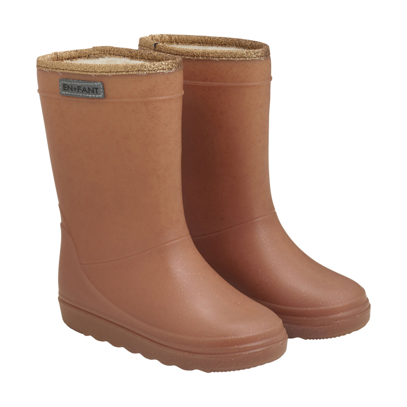 Enfant Thermoboots Glitter Mocha Bisque 