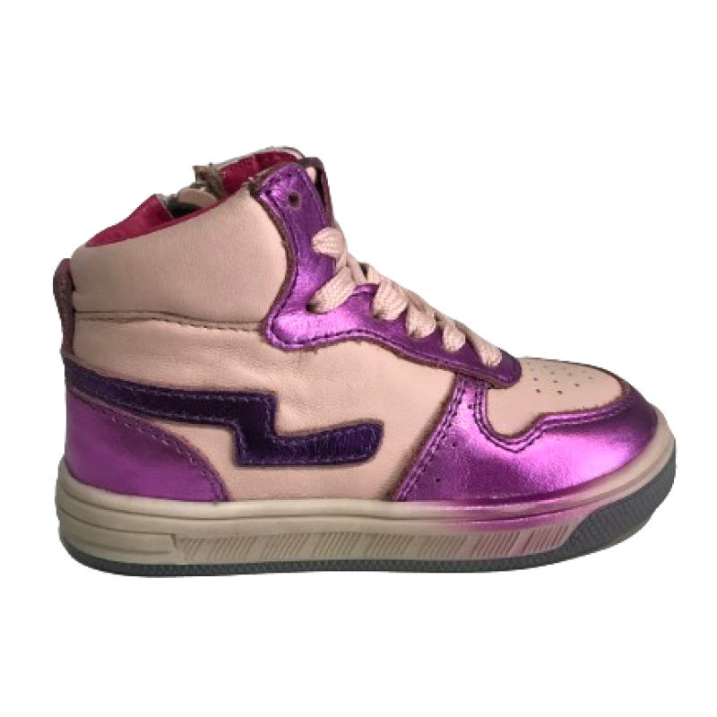 Gattino G1301 Meisjes Sneaker Halfhoog Roze 