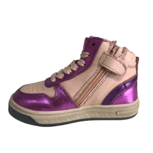 Gattino G1301 Meisjes Sneaker Halfhoog Roze 