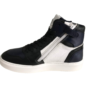 Gattino G1665 Jongens Sneaker Zwart Donker Blauw 