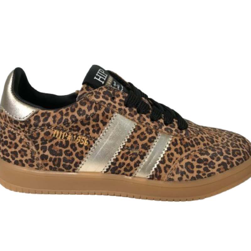 Hip H1511 sneaker laag naturel combi