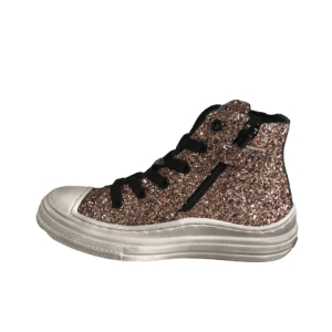 Kipling Betsy meisjes sneaker half hoog champagne glitter