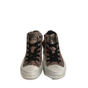 Kipling Betsy meisjes sneaker half hoog champagne glitter