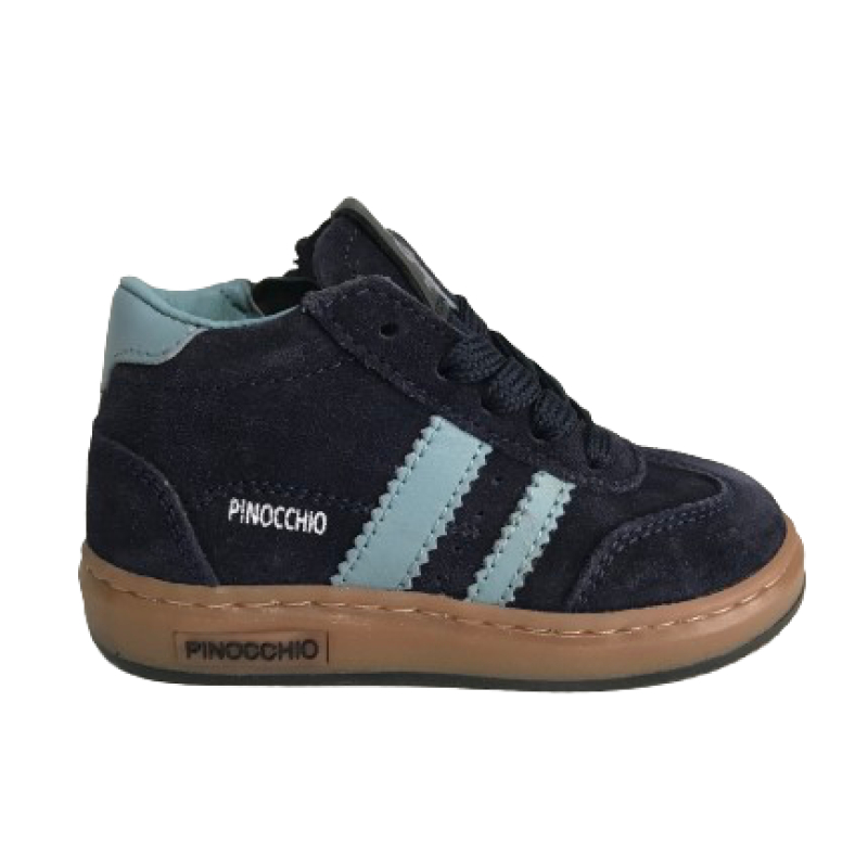 Pinocchio P1253 Jongens Sneaker Dark Blue