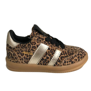 Pinocchio P1511 Meisjes Sneaker Laag Panter