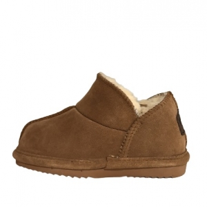 Warmbat Willow Kids sloffen Cognac